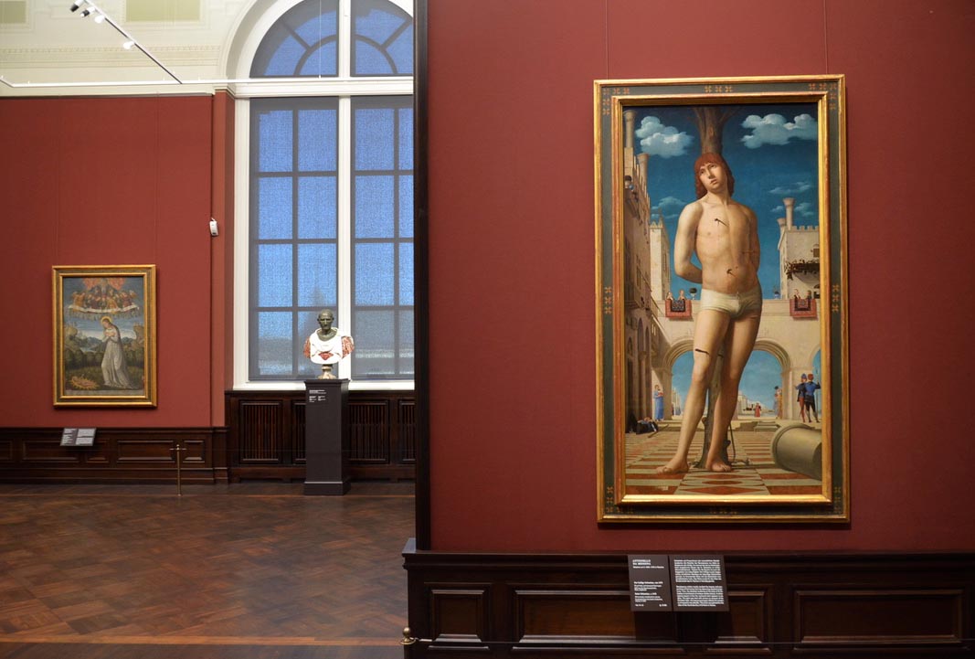Der heilige Sebastian - Gemäldegalerie Alte Meister